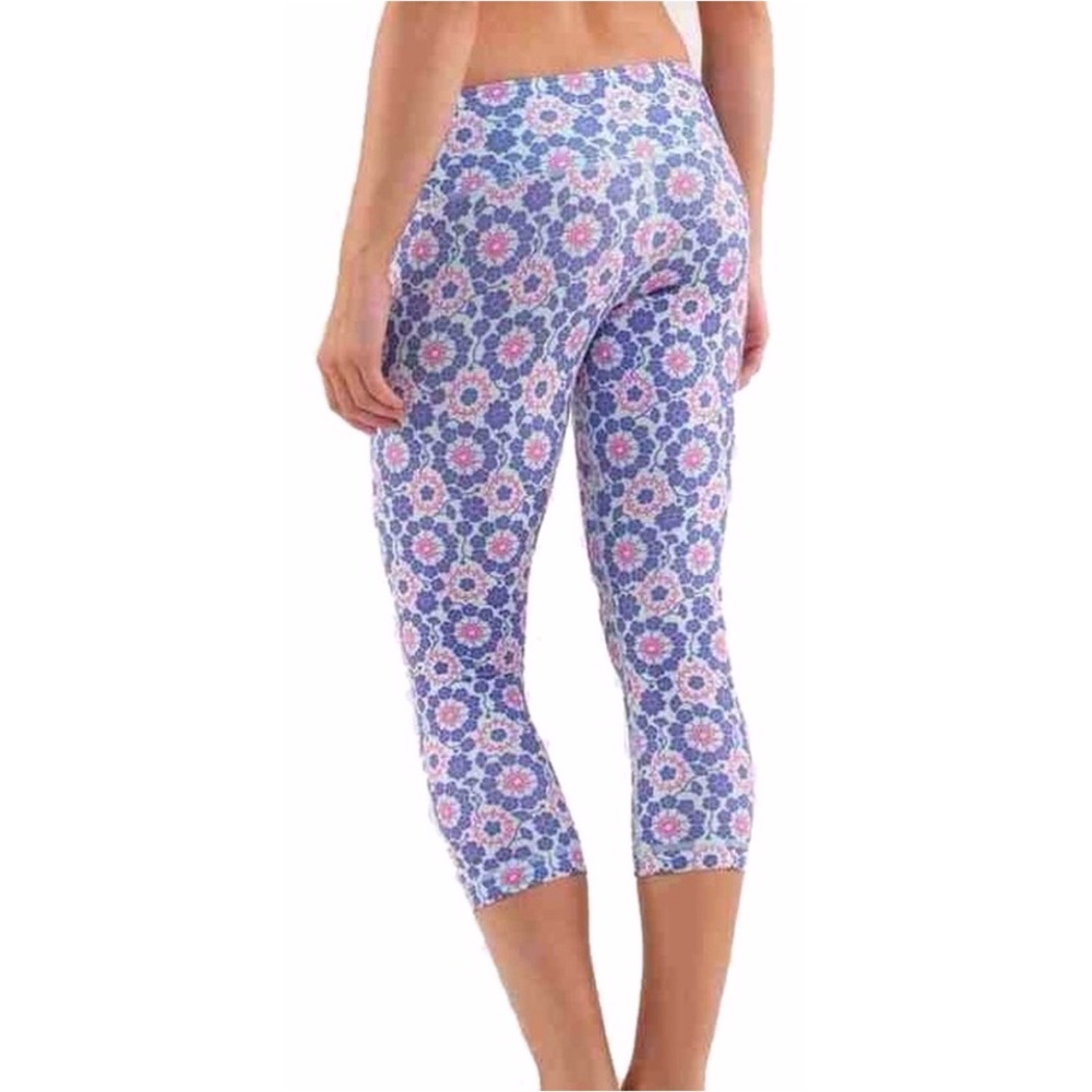 Lululemon Power Purple Twiggy Wunder Under Crop